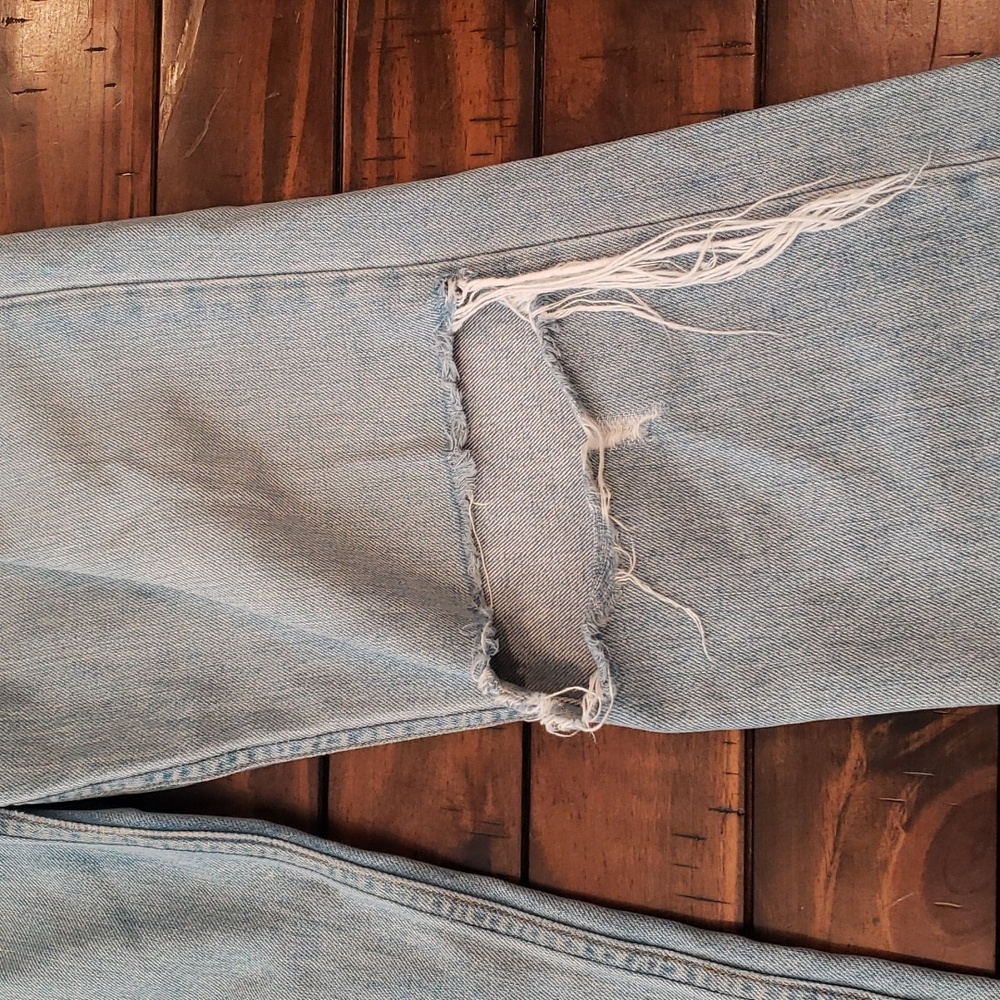 Reformation Light Blue Women Jeans - Picture 4 of 9